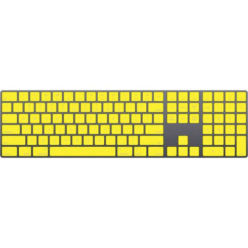 Yellow Solid Magic Keyboard with Numeric Keypad Skin