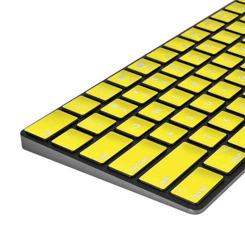 Yellow Solid Magic Keyboard with Numeric Keypad Skin
