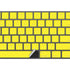 Yellow Solid Magic Keyboard with Numeric Keypad Skin
