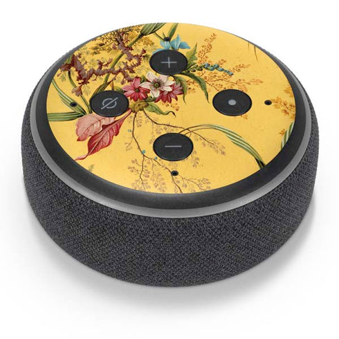William Kilburn Yellow Marble End Amazon Echo Dot Skin