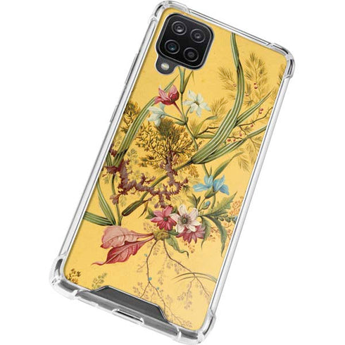 William Kilburn Yellow Marble End Galaxy A12 Clear Case