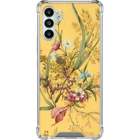 William Kilburn Yellow Marble End Galaxy A13 5G Clear Case