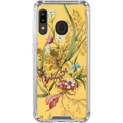 William Kilburn Yellow Marble End Galaxy A30 Clear Case