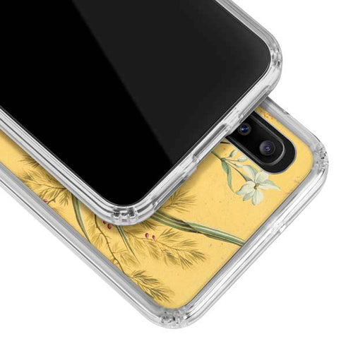 William Kilburn Yellow Marble End Galaxy A30 Clear Case