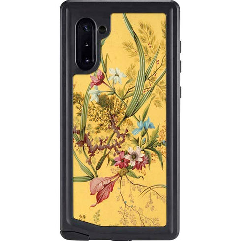 William Kilburn Yellow Marble End Galaxy Note 10 Waterproof Case