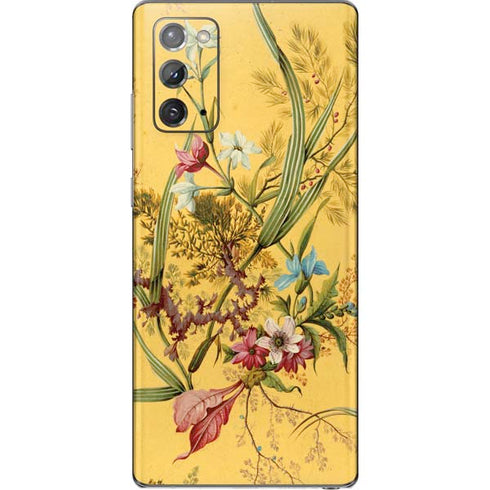 William Kilburn Yellow Marble End Galaxy Note20 5G Skin