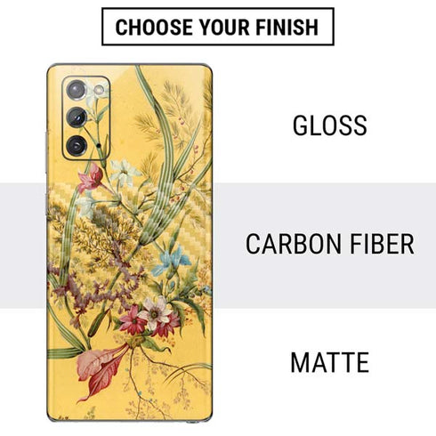 William Kilburn Yellow Marble End Galaxy Note20 5G Skin