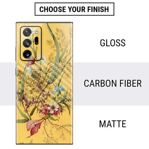 William Kilburn Yellow Marble End Galaxy Note20 Ultra 5G Skin