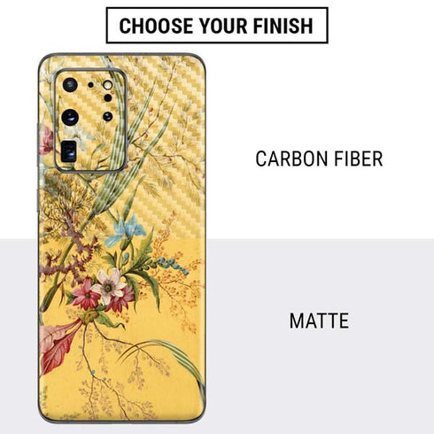 William Kilburn Yellow Marble End Galaxy S20 Ultra 5G Skin