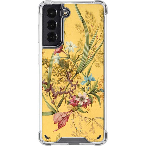 William Kilburn Yellow Marble End Galaxy S21 5G Clear Case