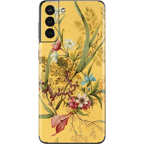 William Kilburn Yellow Marble End Galaxy S21 Plus 5G Skin