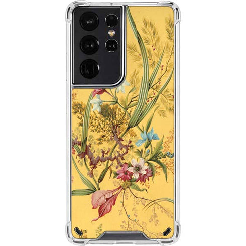 William Kilburn Yellow Marble End Galaxy S21 Ultra 5G Clear Case