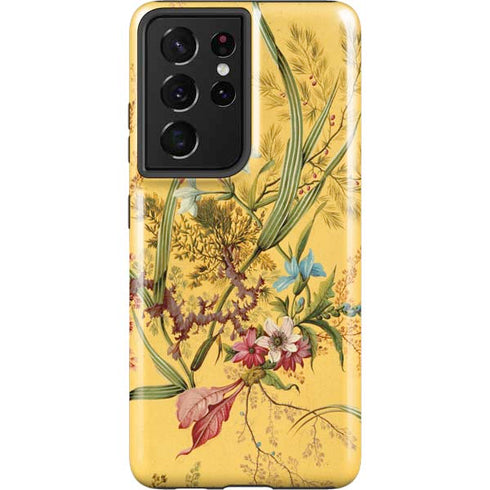 William Kilburn Yellow Marble End Galaxy S21 Ultra 5G Pro Case
