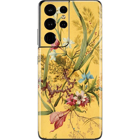 William Kilburn Yellow Marble End Galaxy S21 Ultra 5G Skin