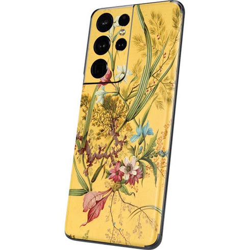 William Kilburn Yellow Marble End Galaxy S21 Ultra 5G Skin
