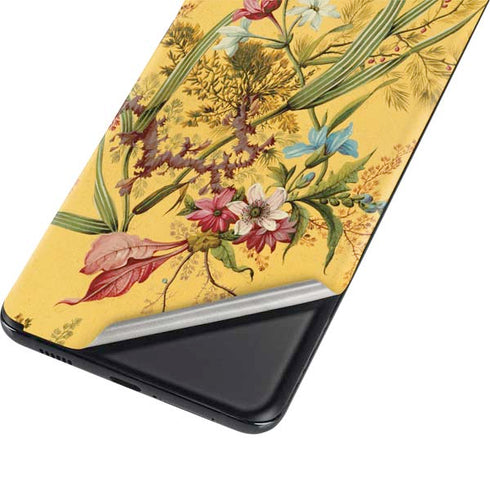 William Kilburn Yellow Marble End Galaxy S21 Ultra 5G Skin