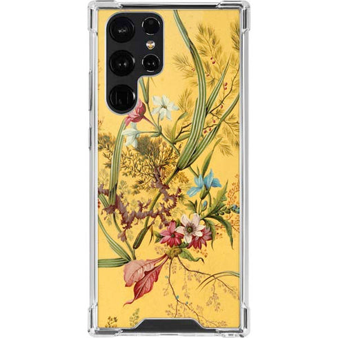 William Kilburn Yellow Marble End Galaxy S22 Ultra Clear Case