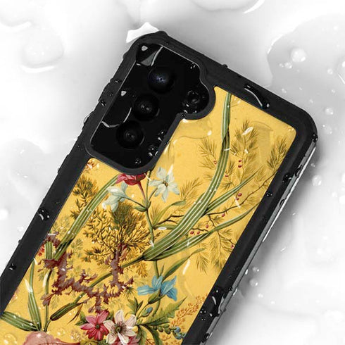 William Kilburn Yellow Marble End Galaxy S23 Plus Waterproof Case