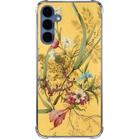 Yellow Marble End by William Kilburn Galaxy S24 Clear Case