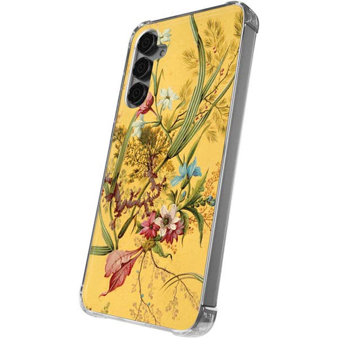 Yellow Marble End by William Kilburn Galaxy S24 Plus Clear Case