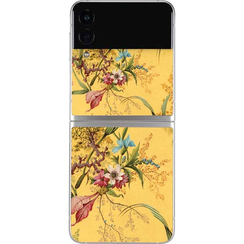 William Kilburn Yellow Marble End Galaxy Z Flip3 5G Skin
