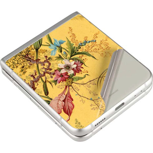 William Kilburn Yellow Marble End Galaxy Z Flip3 5G Skin