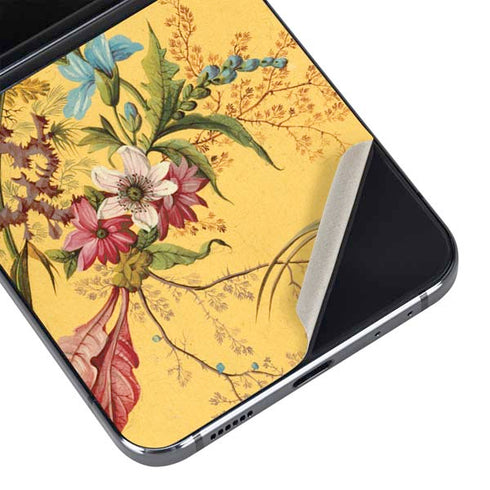 Yellow Marble End by William Kilburn Galaxy Z Flip5 5G Skin