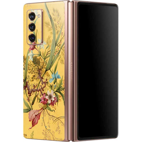 William Kilburn Yellow Marble End Galaxy Z Fold2 5G Skin