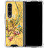 William Kilburn Yellow Marble End Galaxy Z Fold4 5G Clear Case