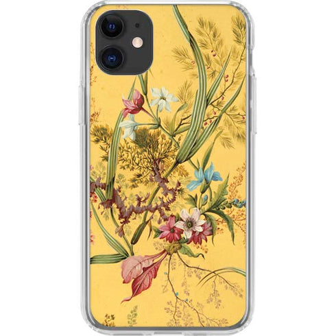 Yellow Marble End by William Kilburn iPhone 11 Clear Case