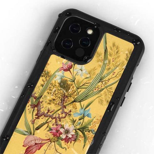 William Kilburn Yellow Marble End iPhone 12 Pro Waterproof Case