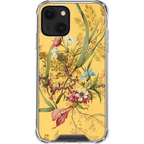 William Kilburn Yellow Marble End iPhone 13 Mini Clear Case