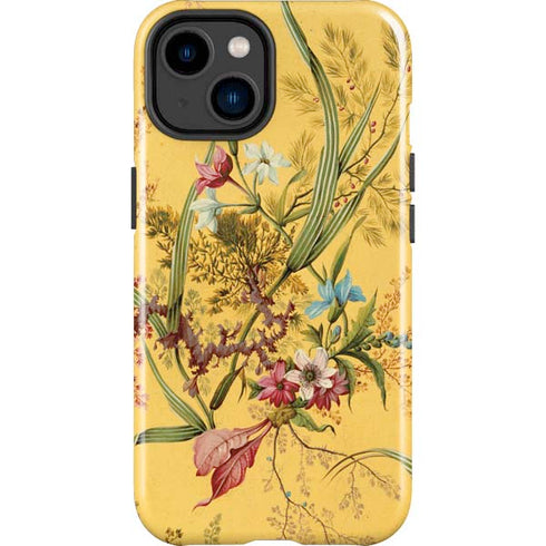 William Kilburn Yellow Marble End iPhone 14 Plus Impact Case
