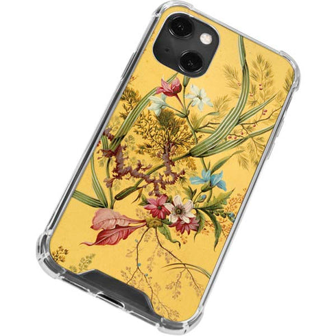 William Kilburn Yellow Marble End iPhone 14 Plus Clear Case