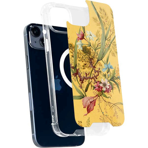 Yellow Marble End by William Kilburn iPhone 15 Plus MagSafe Case
