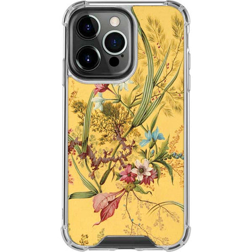 Yellow Marble End by William Kilburn iPhone 15 Pro Clear Case