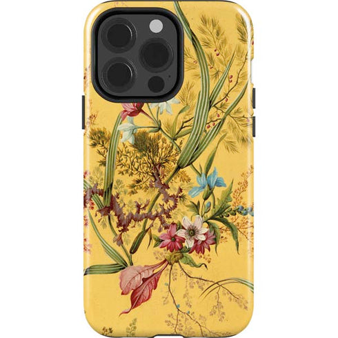 William Kilburn Yellow Marble End iPhone 14 Pro Impact Case