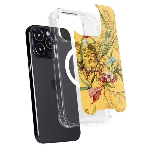 Yellow Marble End by William Kilburn iPhone 15 Pro MagSafe Case