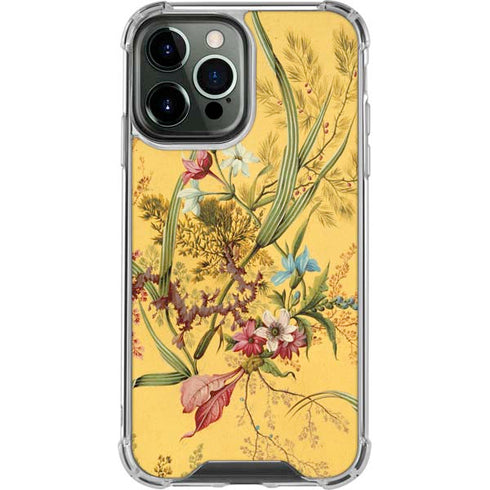 William Kilburn Yellow Marble End iPhone 14 Pro Max Clear Case