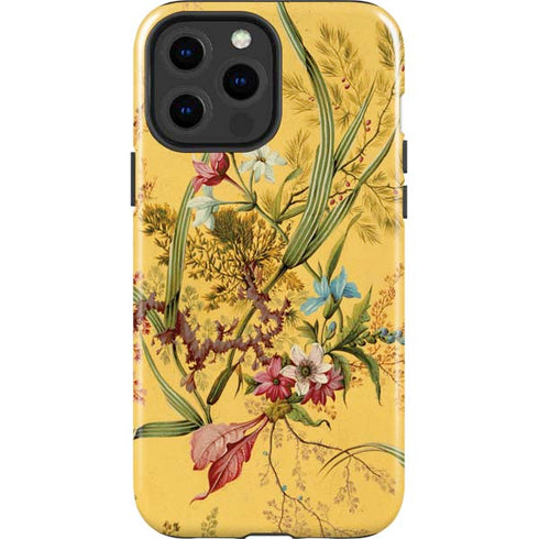 Yellow Marble End by William Kilburn iPhone 15 Pro Max Impact Case