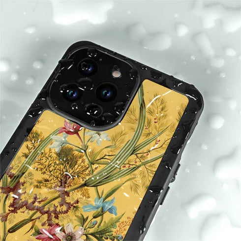 William Kilburn Yellow Marble End iPhone 14 Pro Max Waterproof Case