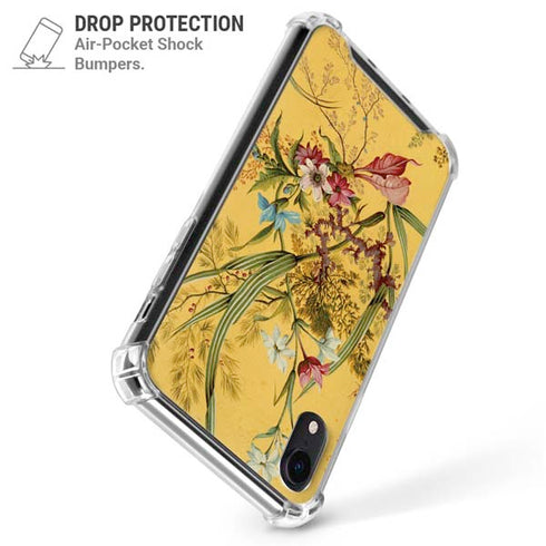 Yellow Marble End by William Kilburn iPhone XR Clear Case