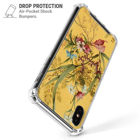Yellow Marble End by William Kilburn iPhone XS Max Clear Case