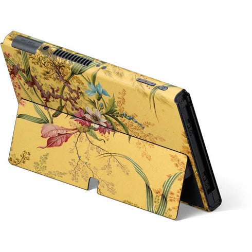 William Kilburn Yellow Marble End Nintendo Switch OLED (2021) Skin