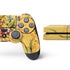 William Kilburn Yellow Marble End PS4 Console and Controller Bundle Skin