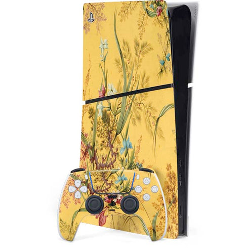 Yellow Marble End by William Kilburn PS5 Slim Digital Edition Bundle Skin