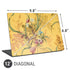 William Kilburn Yellow Marble End Universal Laptop 12in (9.8 x 6.8in) Skin