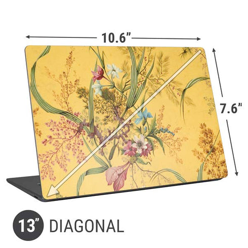William Kilburn Yellow Marble End Universal Laptop 13in (10.6 x 7.6in) Skin