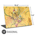 William Kilburn Yellow Marble End Universal Laptop 13in (10.6 x 7.6in) Skin