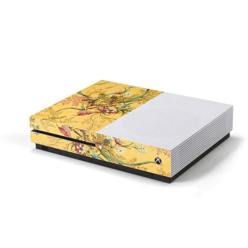 William Kilburn Yellow Marble End Xbox One S Console Skin